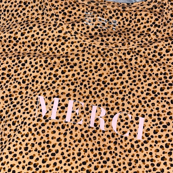 Anthropologie // Merci Spotted Graphic Tee NWOT🌛 - Picture 6 of 12